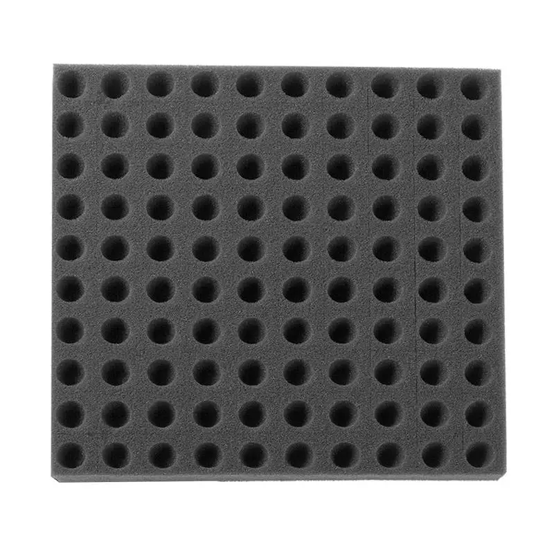 100 Hole/sheet Hydroponic Plant Sponge Garden Cultivation Seedling Soilless Culture Planting Tools Vegetables Nursery Pots Tray