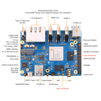 Orange Pi 5 Plus Development Board 32GB RAM LPDDR4X Rockchip RK3588 8core 64bit Processor Orange Pi5 Plus Single Board Computer