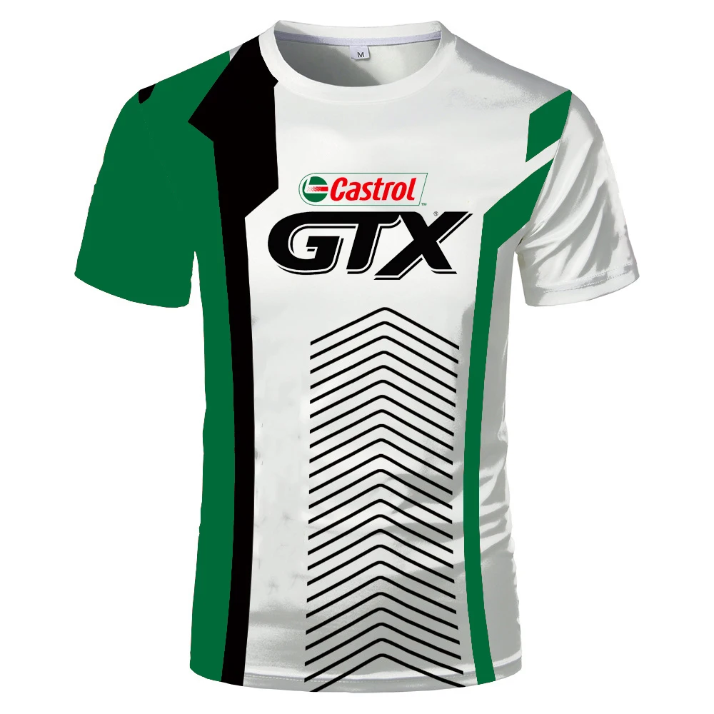 Men's 3D printing casual t-shirt, plus size round neck shirt, summer fashion full sleeve short sleeve top, new hot sale