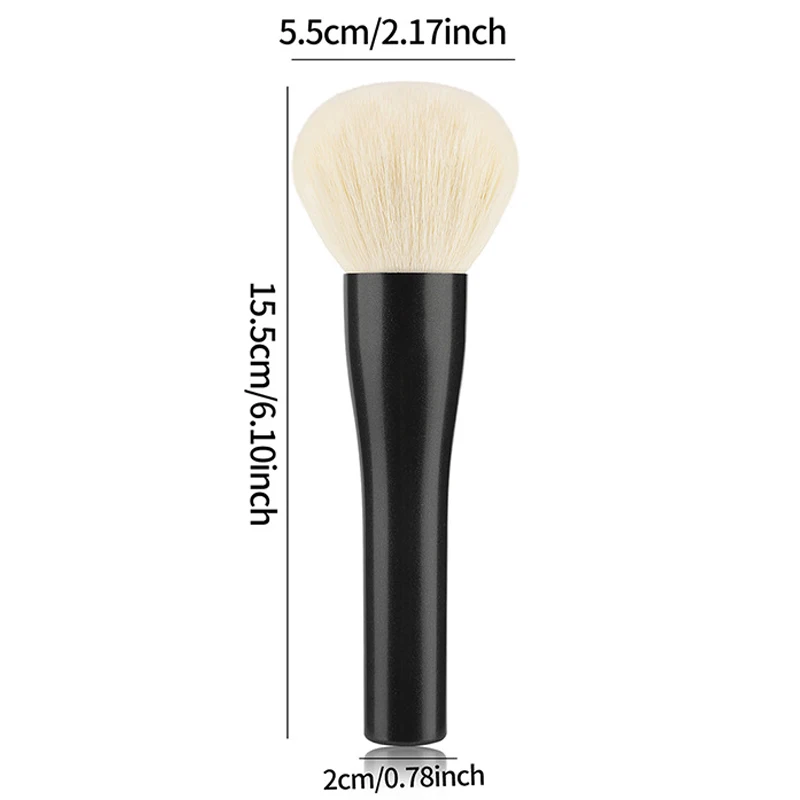 5Pcs Large Powder Brush Multi-functional Makeup Brushes For Face Highlighter Blush Contour Hair Fluffy Soft Make Up Tools