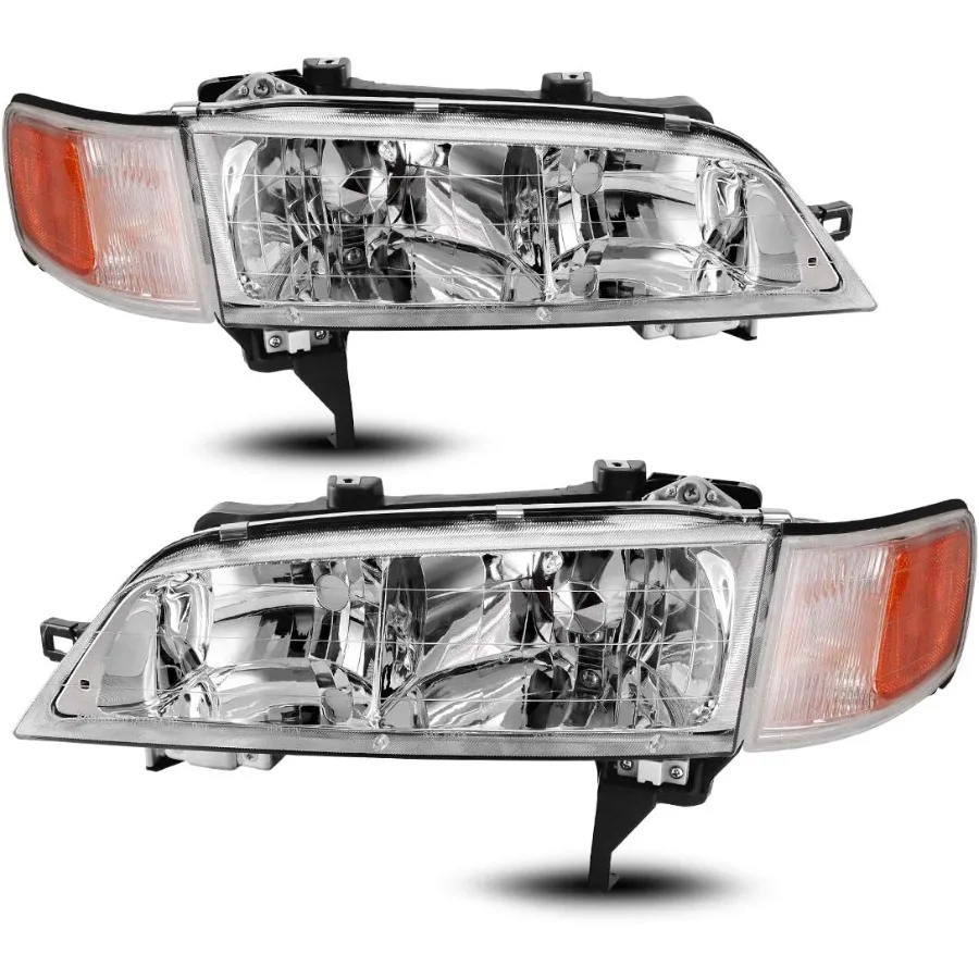 

Фара в сборе, совместимая с Accord 1994 1995 1996 1997, со стороны водителя и пассажира для улучшенного ночного вождения, видимость a