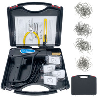 70W Plastic Welding Machine Plastic Welder Gun Car Bumper Repair Kit with 200/600/1000 Pcs Hot Staples Car Tools Kit