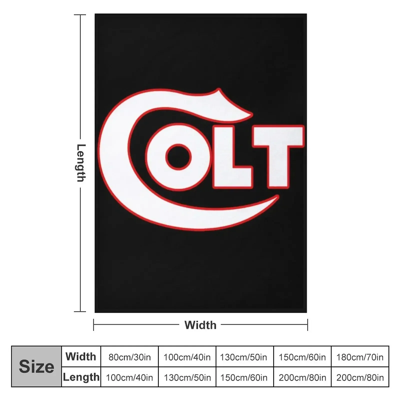 Colt Firearms Throw Blanket Blankets For Baby Retros manga Weighted Bed Plaid Blankets