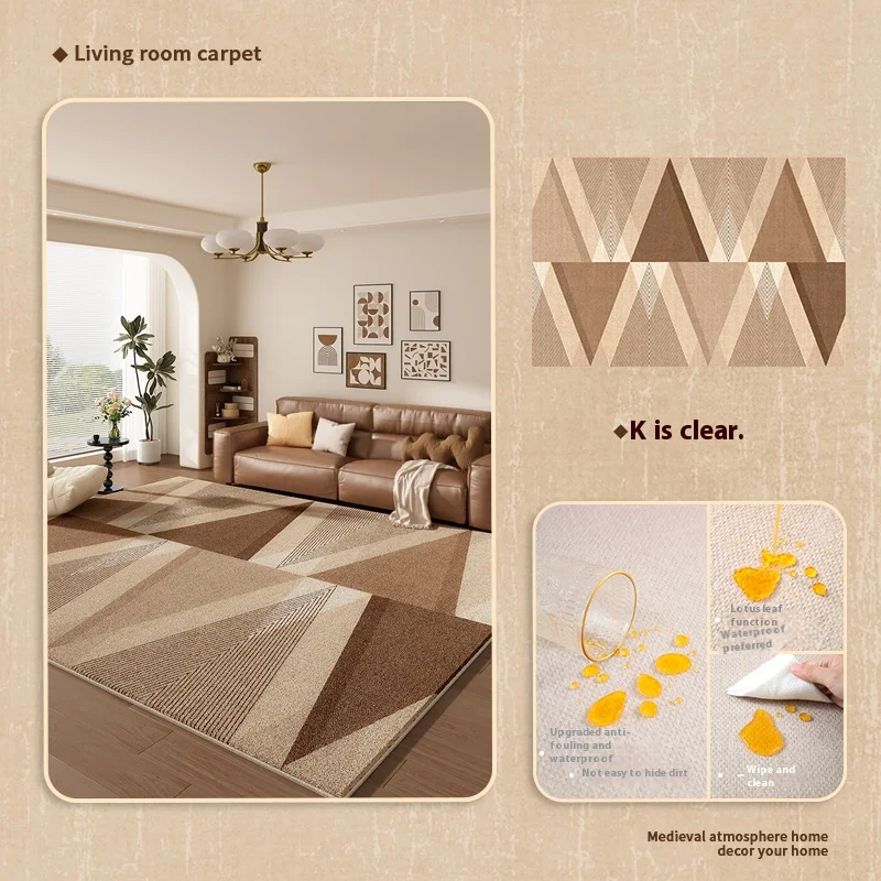 

Medieval-style carpets are durable, slip-resistant and water-absorbent, suitable for home decoration.