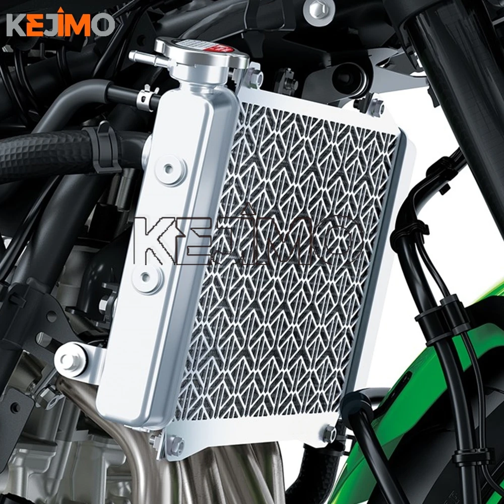 

2024 2025 2026 Motorcycle Accessories FOR KAWASAKI NINJA ZX-4R ABS ZX4RR/ABS/KRT Edition Radiator Grille Guard Protection Cover