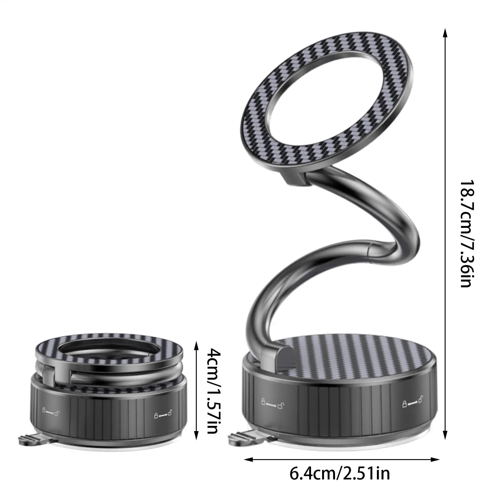 차량용 핸드폰 거치대 스마트폰 대시보드 자동차 여성 남성 차량 체육관 거울 여행용