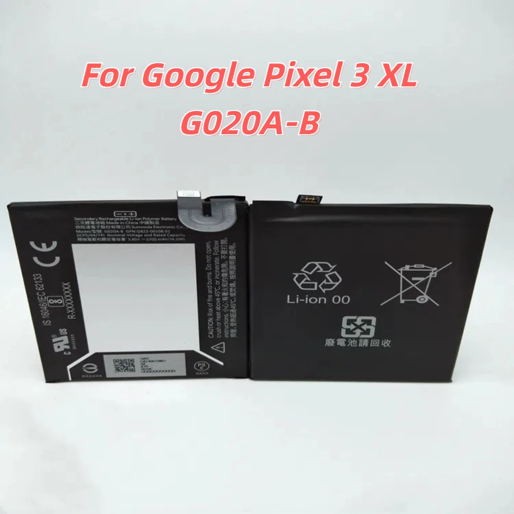 

For Google Pixel 3 XL G020A-B 3.85V Li-ion Battery