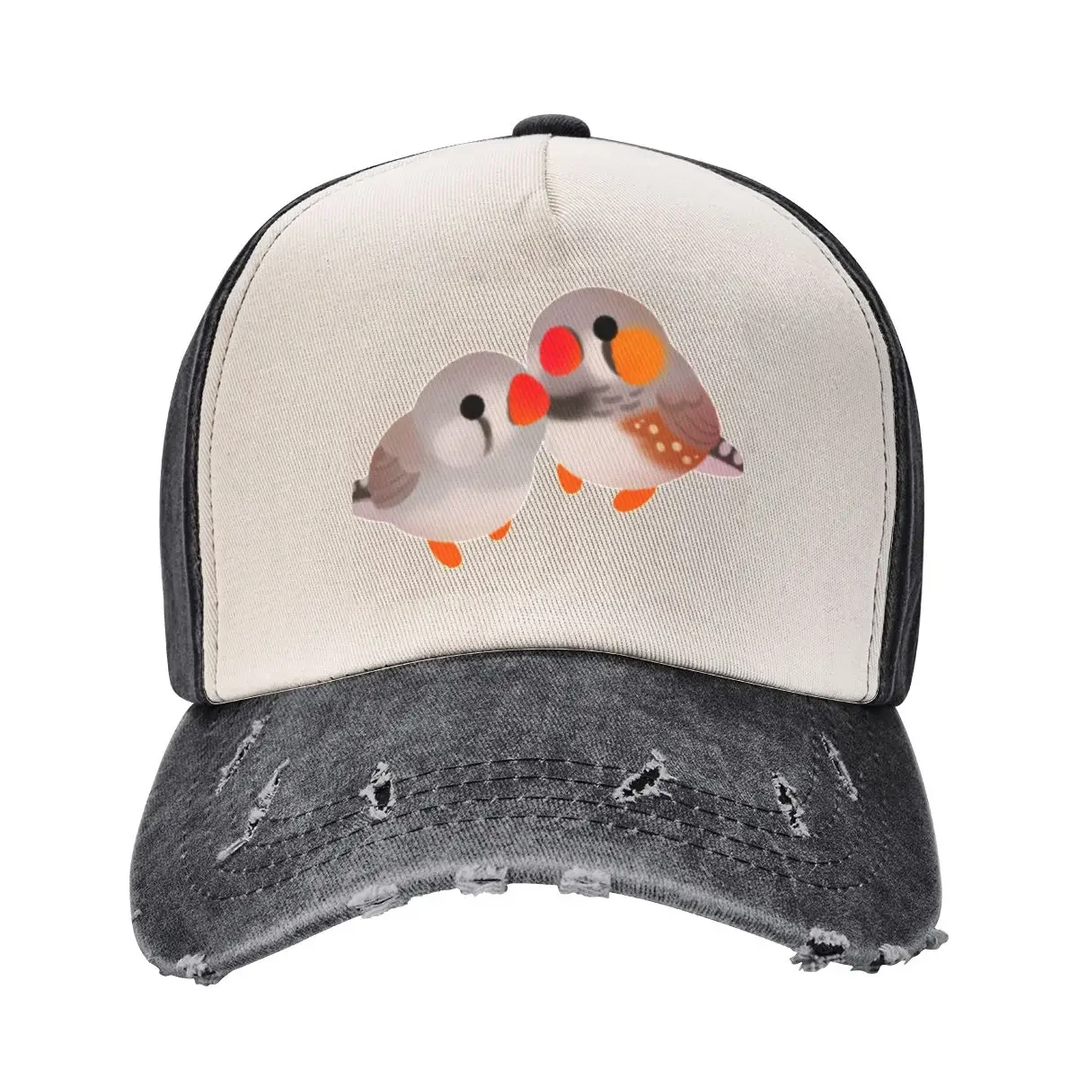 Zebra finch Baseball Cap foam party Hat Hat Man For The Sun Men's Hats Women's