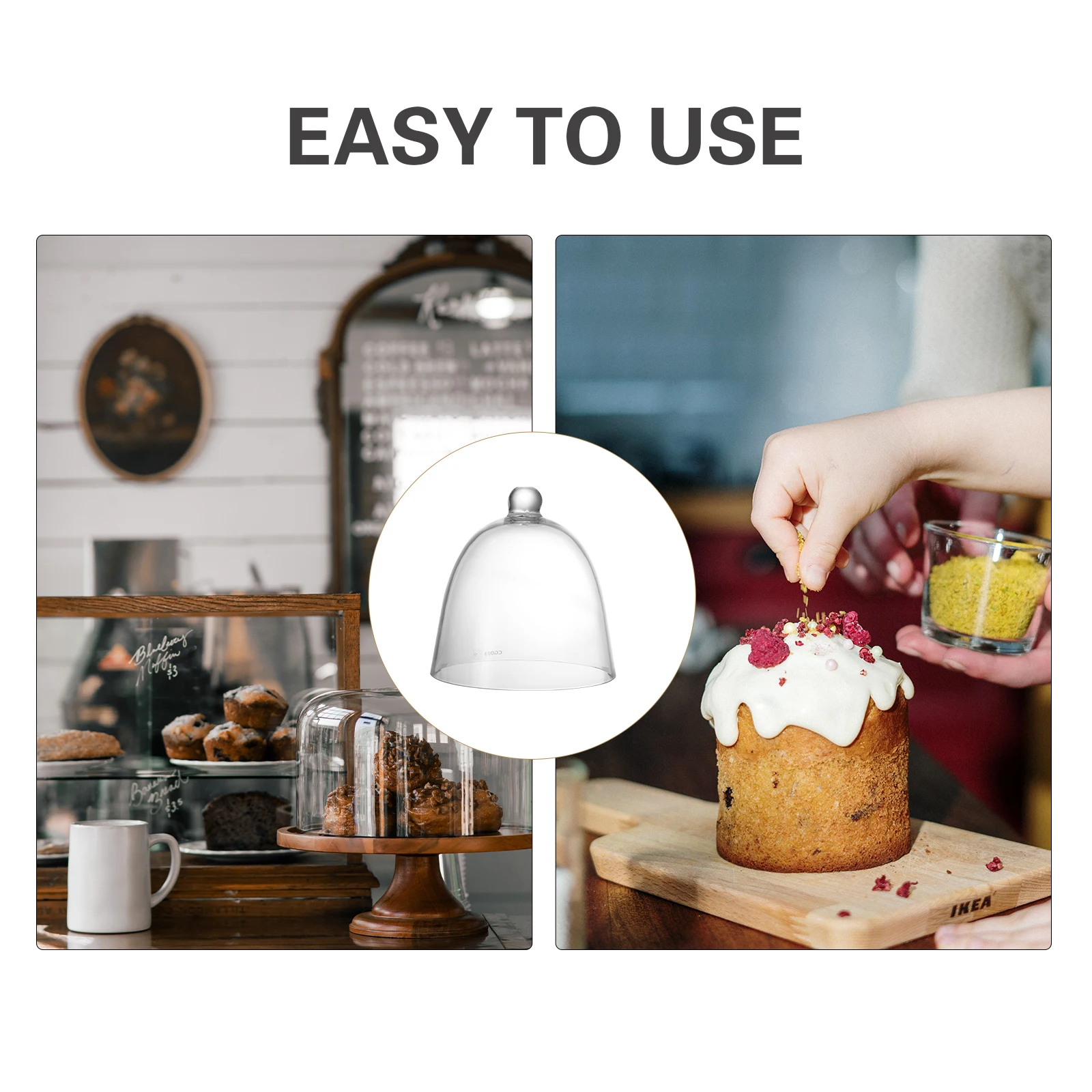 

Dustproof Dome Cake Cover Dishes Salad Lid Tent Large Capacity Reusable Food Preservation Kitchen Restaurant Gifts