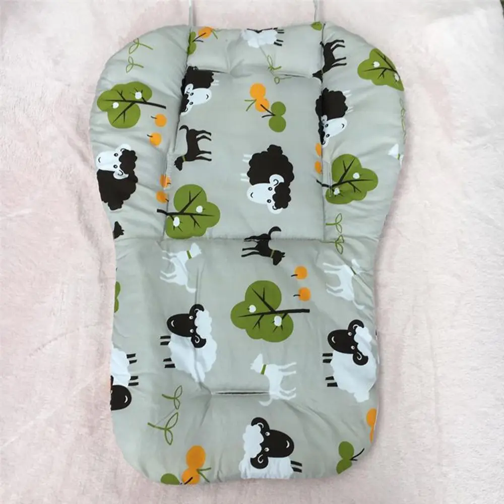 Star Print Cart Mat Seat Cushion High Chair Chair Pad Liner Mat Stroller Mat Stroller Cushion Stroller Accessories Cotton Mat