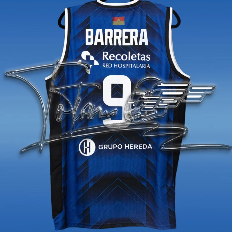 

24/25 Испанский модный спортивный жилет, быстросохнущая футболка без рукавов Burgos Street для баскетбола и бега свободного кроя