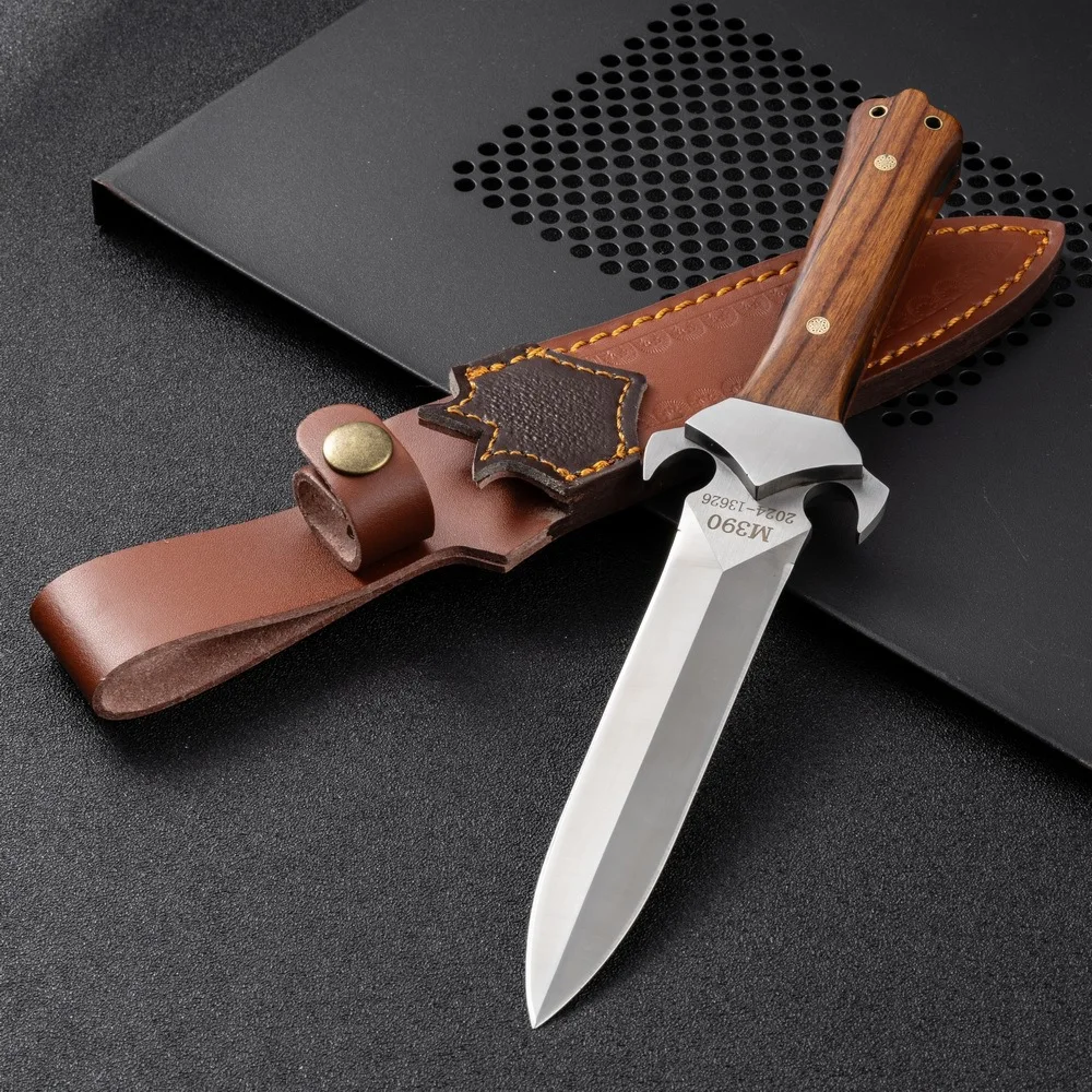 1pc，Outdoor knife one keel knife, camping straight knife, high-hardness survival knife, fruit knife, hunting knife