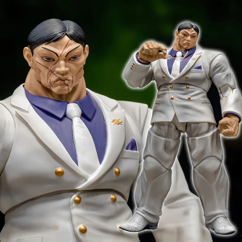 

Коллекционная фигурка Storm Toys Baki Hanayama Kaoru 1/12 с высокой степенью артикуляции, идеально подходит для фанатов аниме и коллекционеров