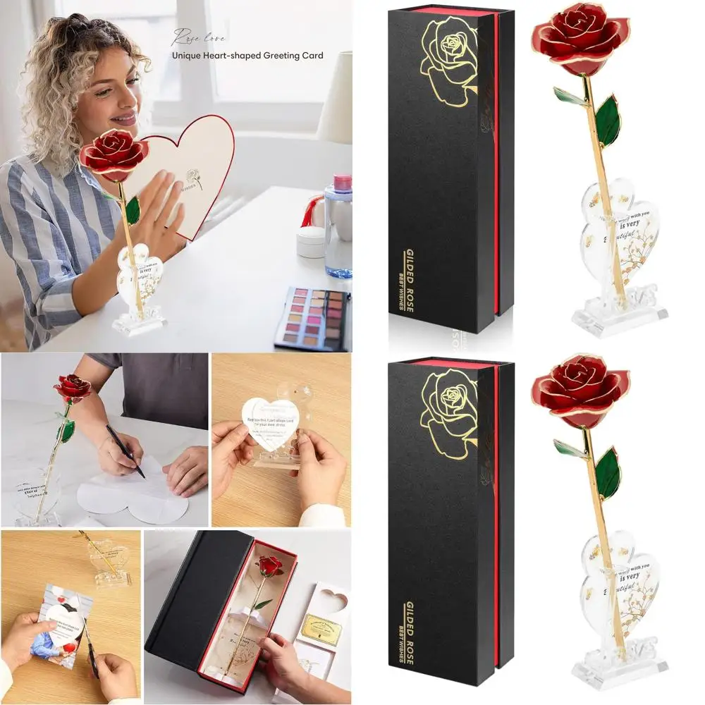 

Вечная красная роза Infinity - идеальный подарок для женщин на день рождения, День святого Валентина или День матери.