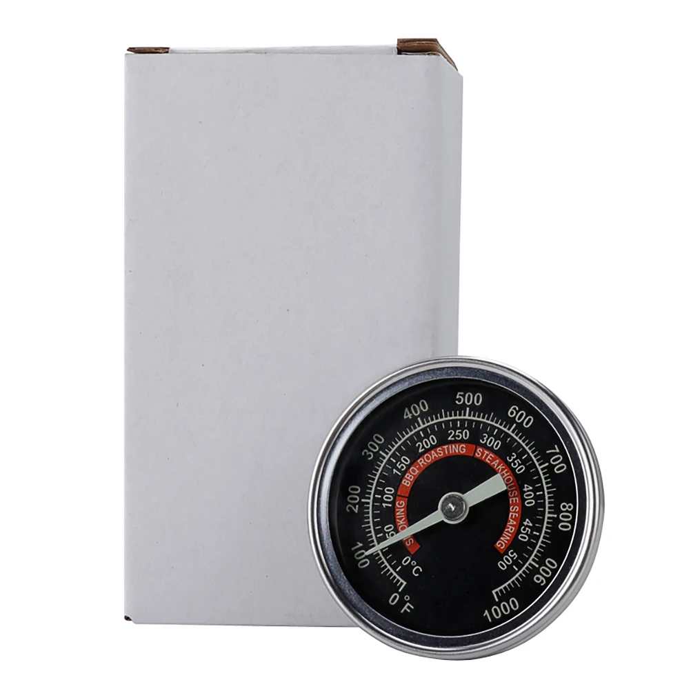 

Oven Thermometer Stainless Steel Meat Temperature Gauge for Grill Smoker Multifunction Baking Food Real Time Monitoring