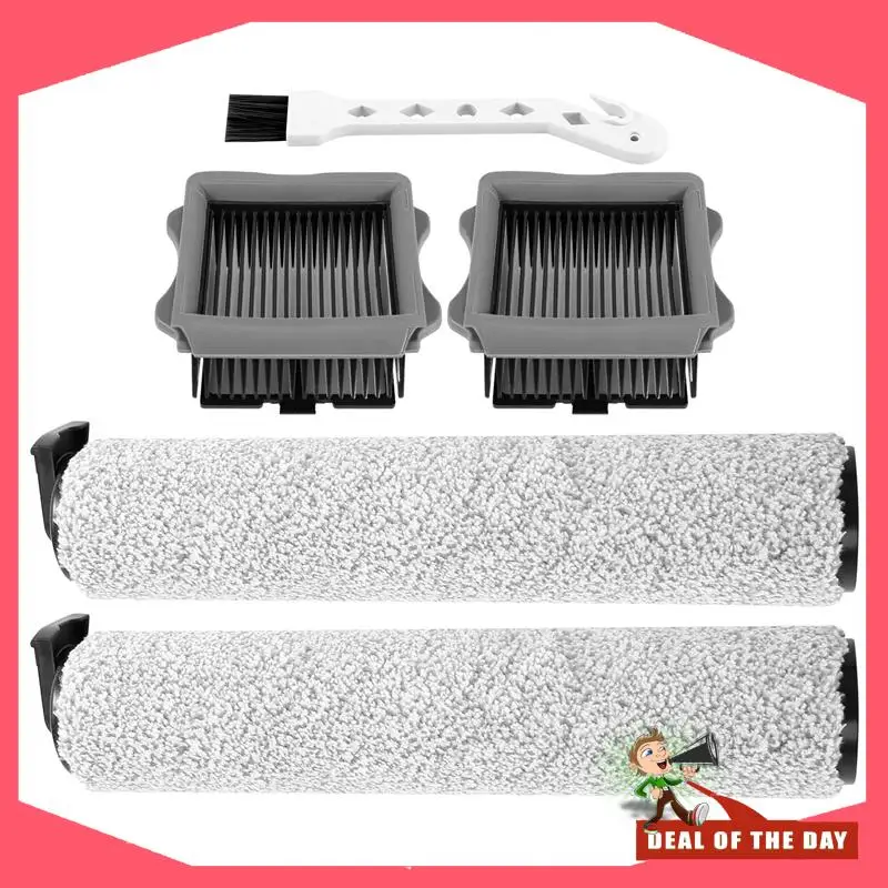24-часовая доставка HEPA-фильтра, роликовая щетка для Tineco Floor One S3, пылесос для швабры Ifloor 3, для влажных и сухих полов