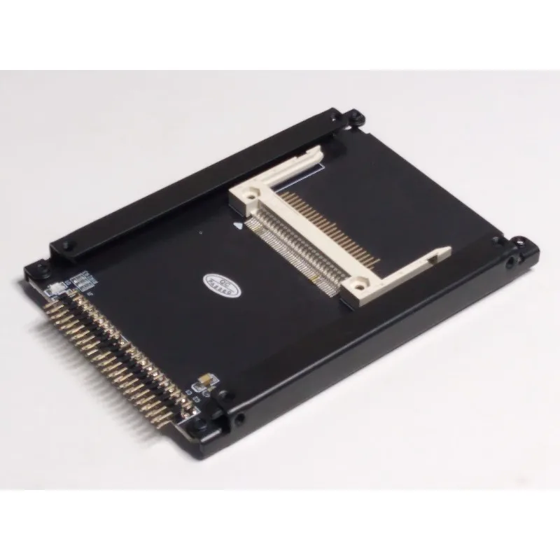 44-Pin PATA CF To IDE Adapter Card Dual CF Card Slots 2.5-Inch Case Suitable for 2.5 IDE Hard Drives