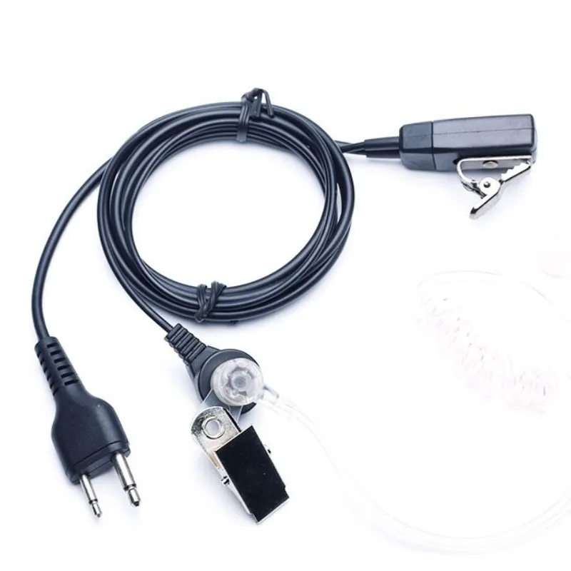 2Pin Earpiece PTT Mic  Microphone Headset for ICOM IC-V8,IC-V85,IC-V82,IC-V80,IC-F3021,F3023,IC-T2A Walkie Talkie
