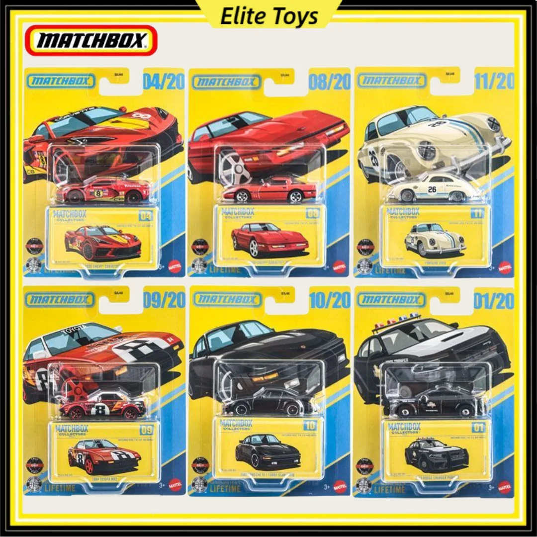 

2026 New Matchbox Collectors Series Porsche Dodge Toyota Chevy Corvette Metal 1:64 Scale Diecast Car Model Collectible Vehicle