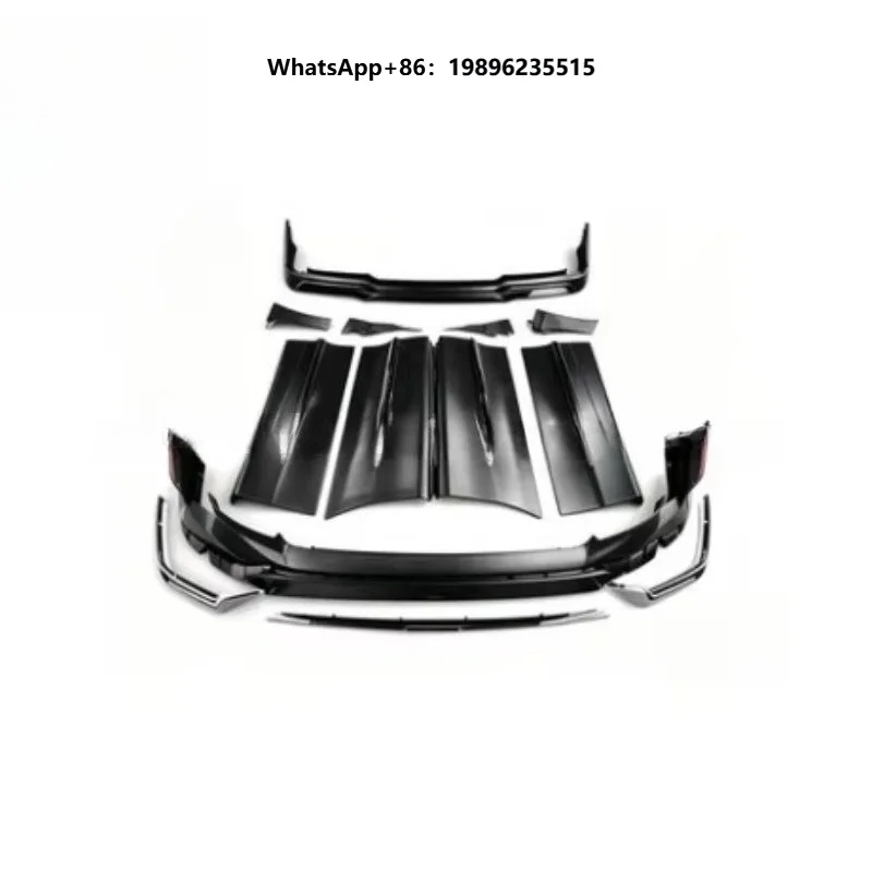 Material Full Set Front Rear Lip Side Skirt Modellista Body Kit for  80 Series 2017-2020