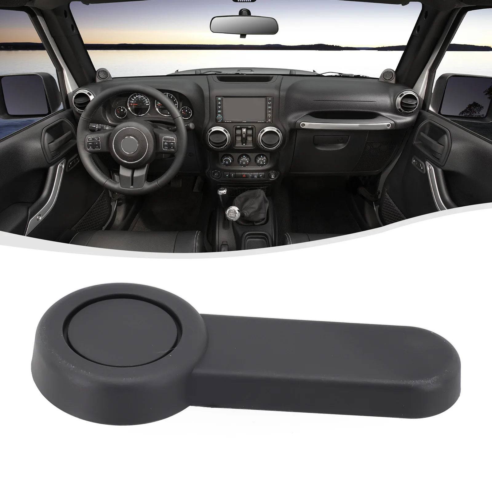 Achieve a Perfect Fitment with this Front LH Seats Recline Handle for For JEEP For WRANGLER 1117 1FL44DX9AB Seamless Integration