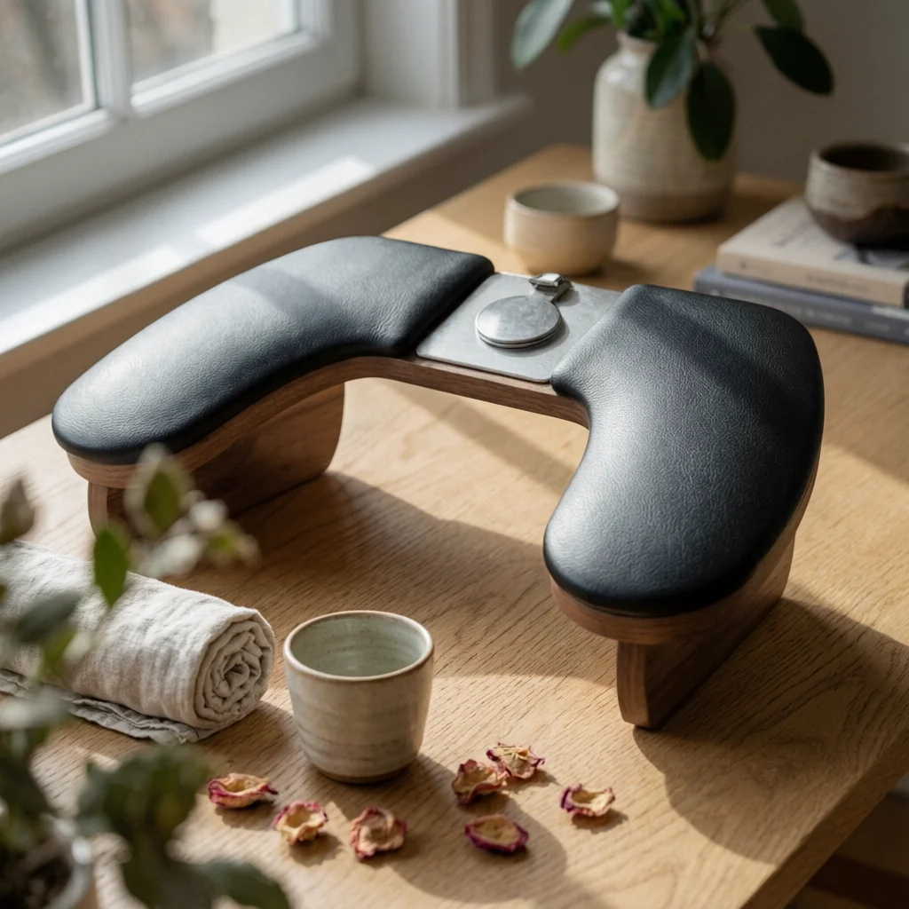 Manicure Hand Rest with Phone Holder Soft Nail Arm Rest with Phone Holder Hand Cushion Easy to Clean Furniture Large