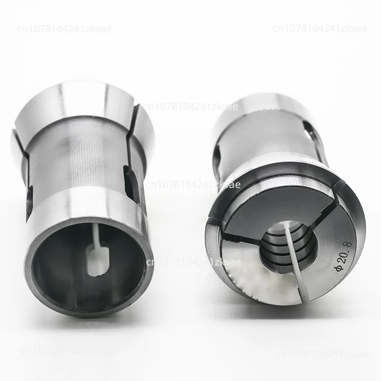 Forward push collet chuck 15-21mm 173E Round hole lathe chuck hydraulic toothless collet 42 type lathe tool fitting