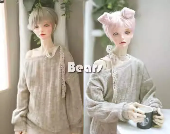 1/4 1/3 70cm SD13 SD17 SD10 girl boy man woman ID75 msd sd bjd doll  clothes  tops  sweater  Bears61