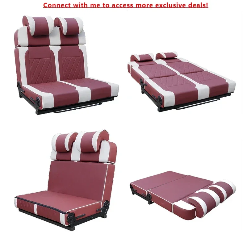 

China Custom Auto Seat Car Sofa-Bed Bench Comfort Style Camper Van Caravan RV Changeover Seat Bed