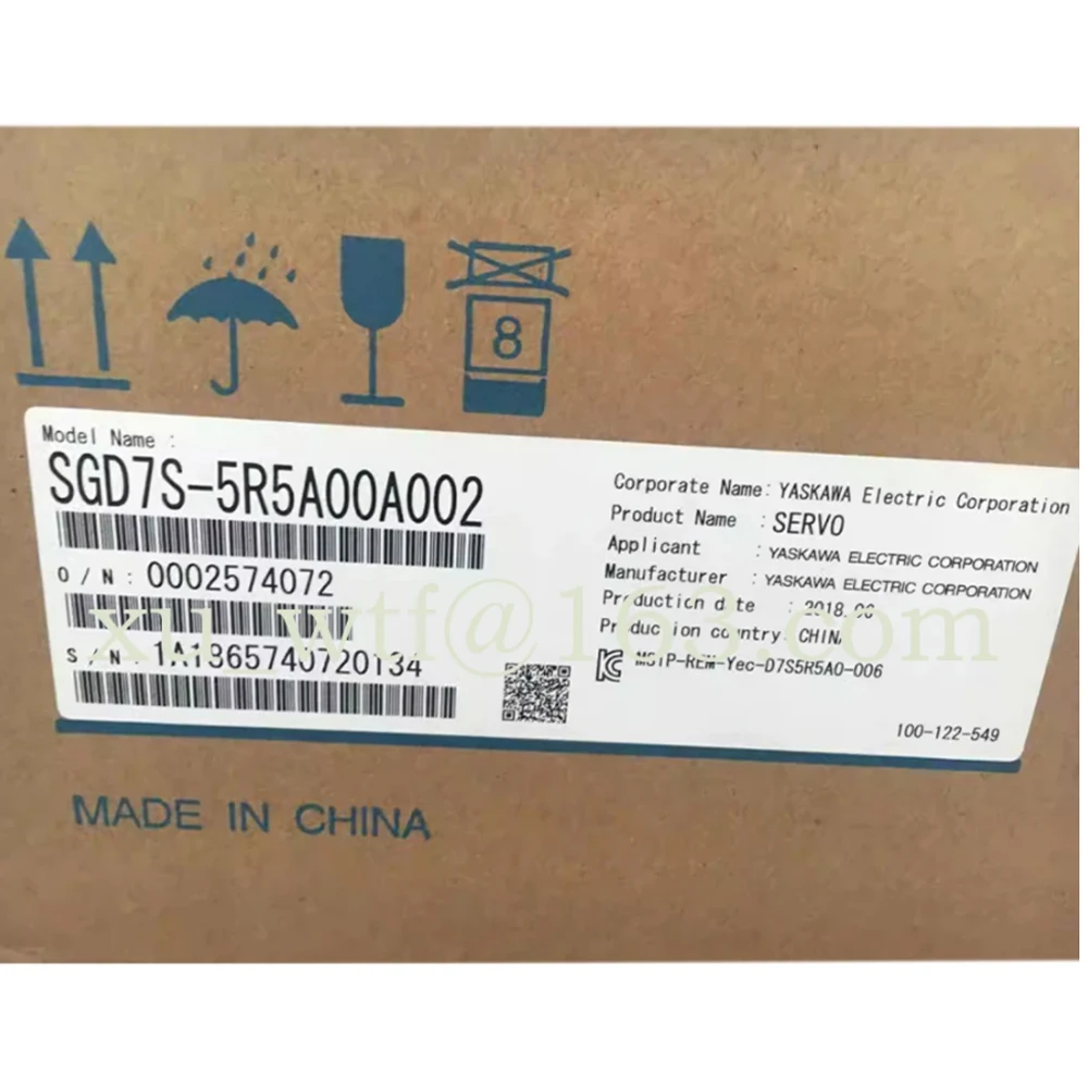 

New Original Servo Driver SGD7S-5R5A00A SGD7S-5R5A00A002 SGD7S-5R5A00A202