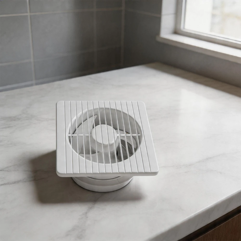 4 Inch Exhaust Fan for Home For Bathroom and Kitchen Airflow Improvement Compatible with For 10cm 11cm Round Duct Openings