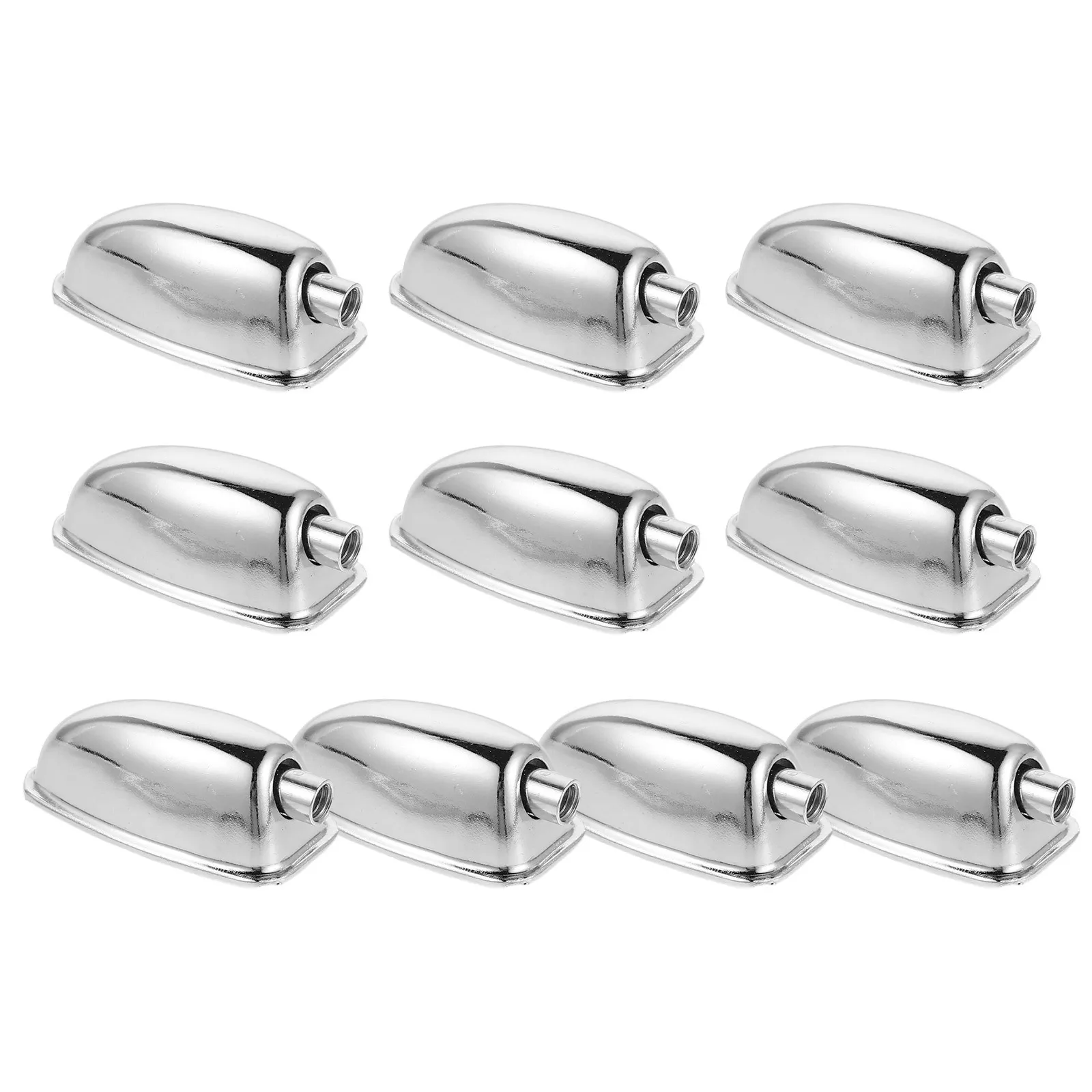 

10Pcs Snare Drum Triangle Ears Metal Lugs Replacement Parts Drum Set Accessories Durable Percussion Hardware Kit