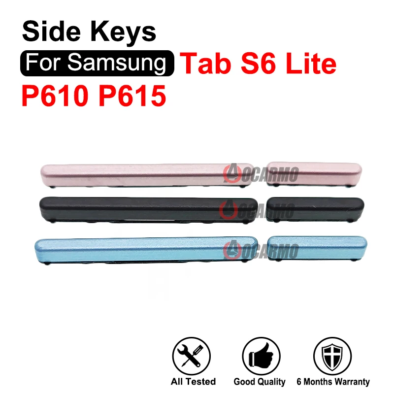 

For Samsung Galaxy Tab S6 Lite P610 P615 Power On Off Volume Side Key Buttons Replacement Repair Parts