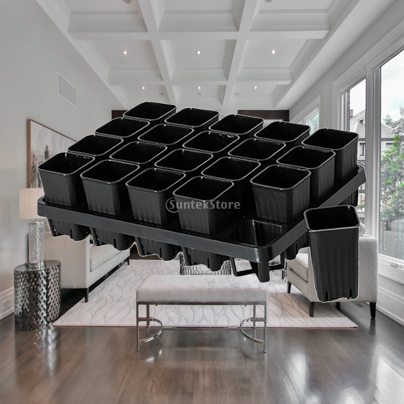 Box for Growing Plants And Vegetables Suitable for Indoor Or Outdoor Use