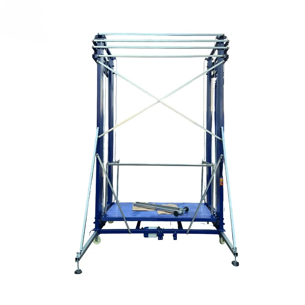 

New Condition Portable Mobile Lifting Platform Electric Scaffold Remote Lifting Foldable Scaffolding Made of Steel