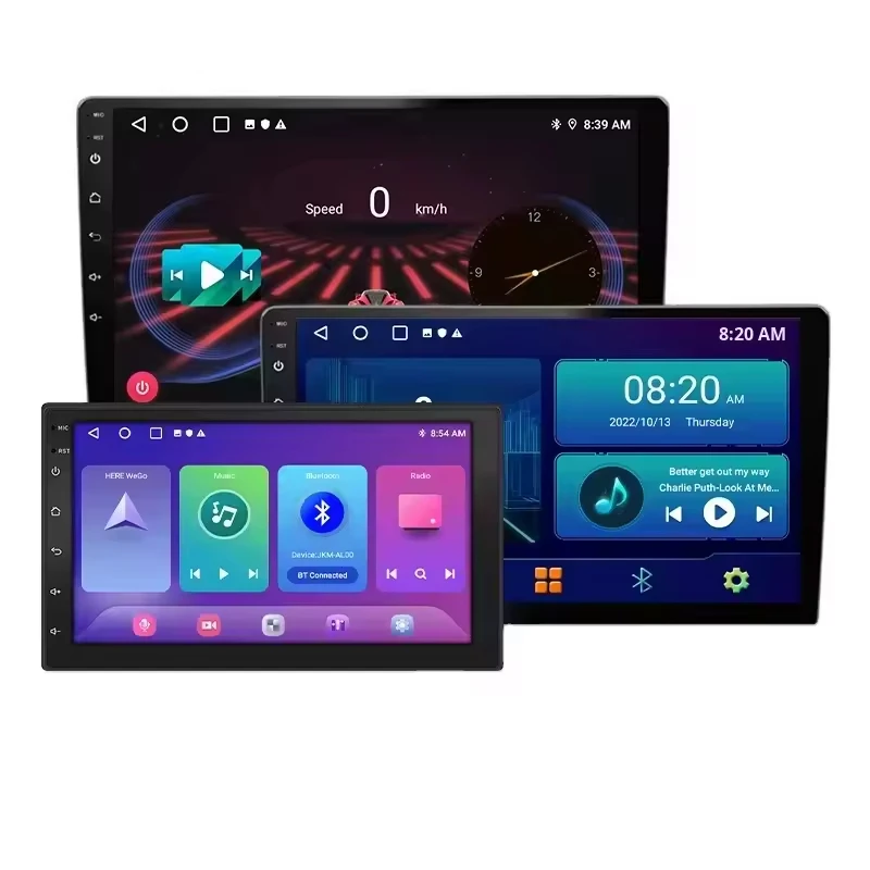 9 Inch 8 Core With Wireless Carplay Android Auto Car Radio 2 Din Touch Screen Gps Stereo Video Audio Multimedia Player