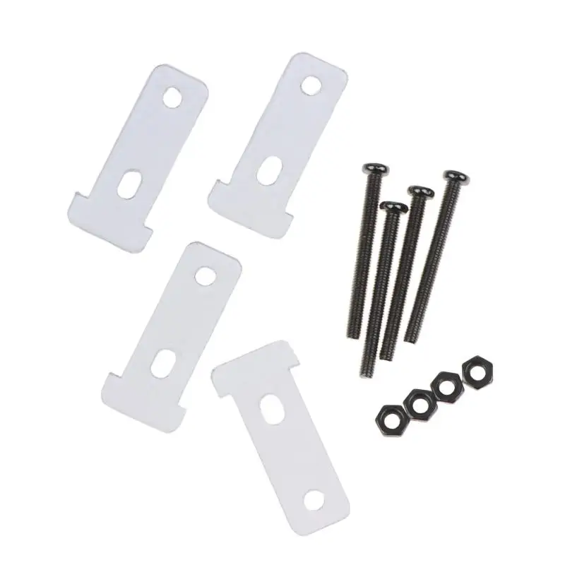 TT Gear Motor Bracket T Type Holder with M3 30 Screws Nuts for Maker Activities Smart Car Robot DIY Builds