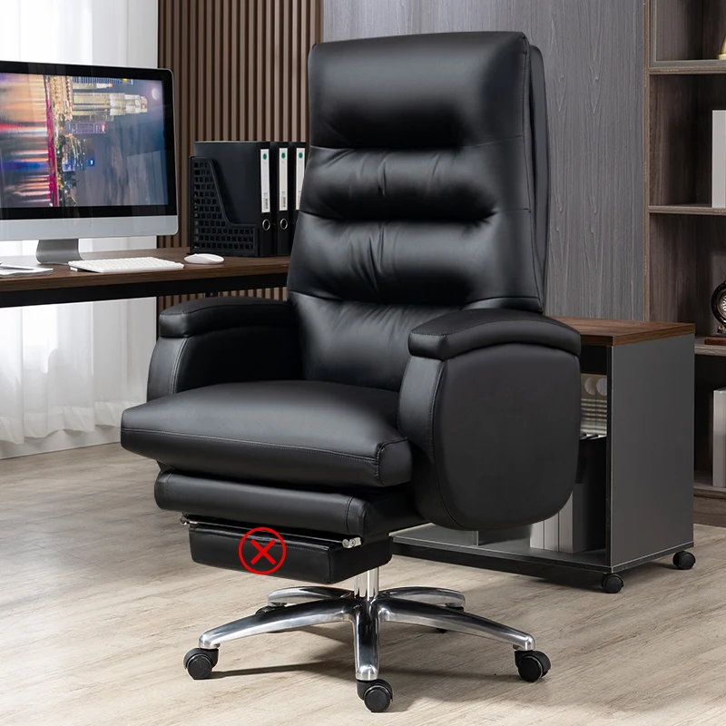 Wheels Executive Office Chairs Elastic Leather Mobile Organizer Gaming Chairs Handle Vintage Cadeira Gamer Office Furnitures