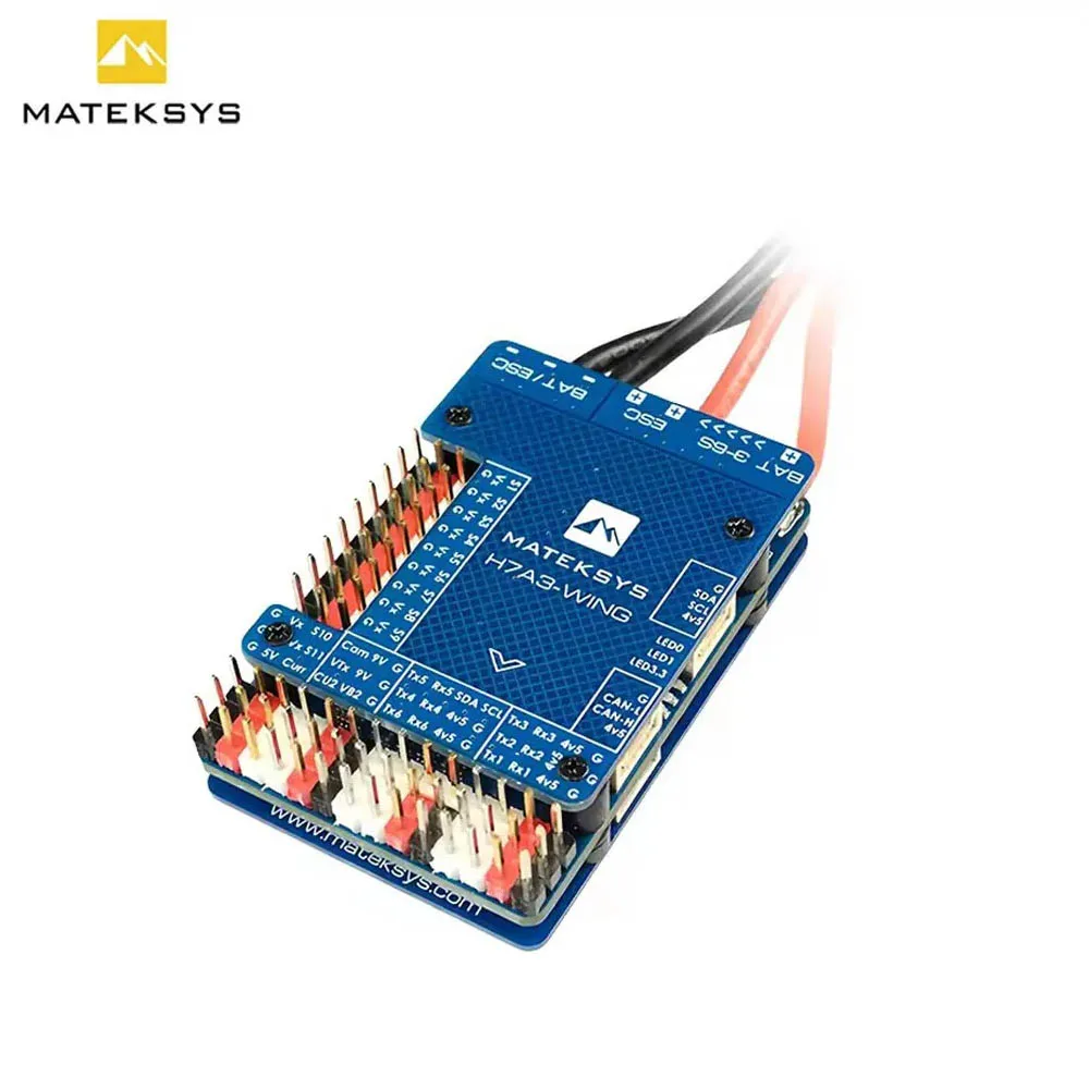MATEK H7A3-WING Flight Controller 3-8S Built-in OSD MicroSD Datalogging for RC Multirotor Fixed-Wing Drone