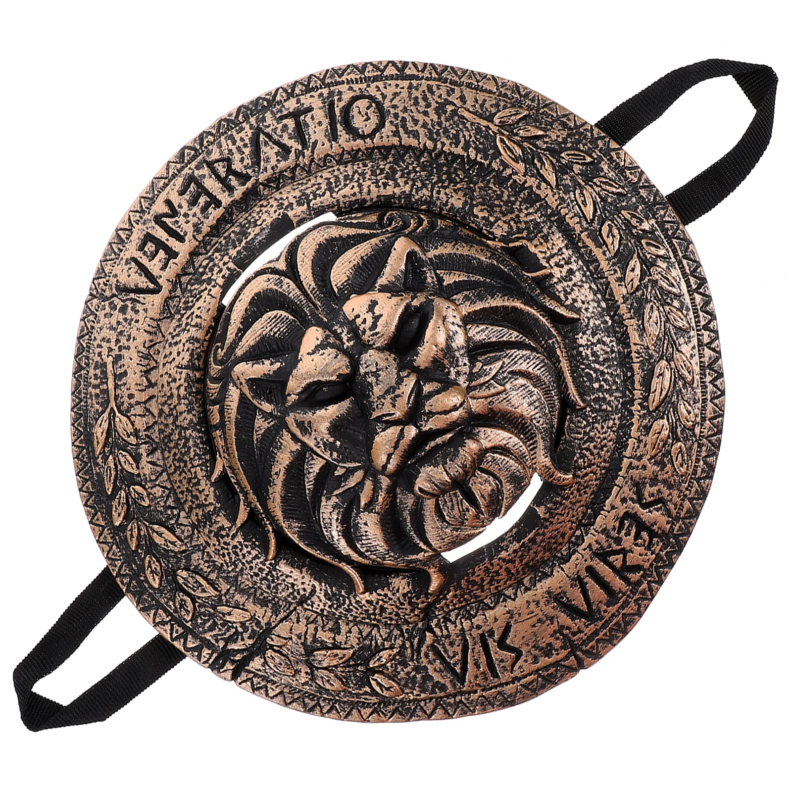 

Round Plastic Toy Accessory for Halloween Cosplay Medieval Props Party Game Safe Durable Practical Decorative
