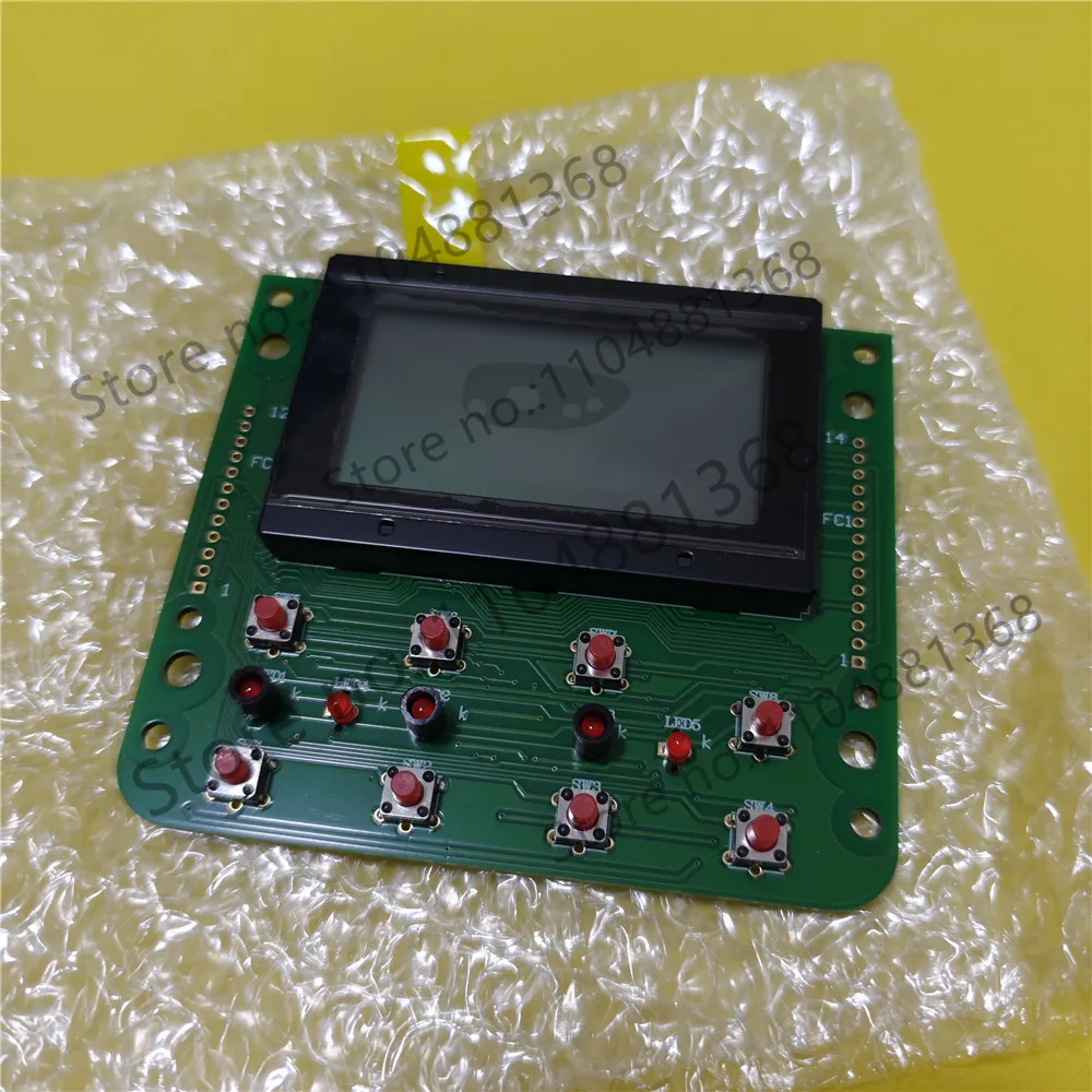 1pcs Excavator suitable for Shengang 120 200 210 230 250-6E instrument display screen LCD chip CPU board accessories
