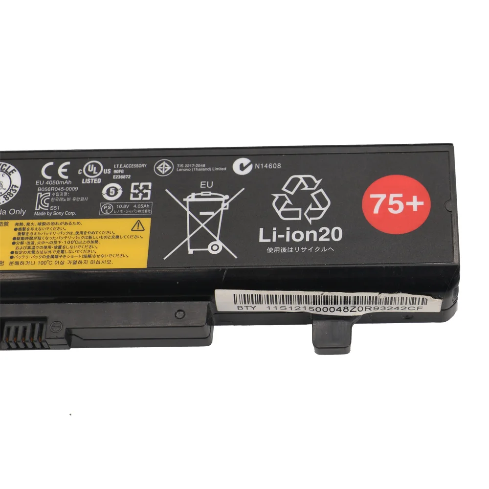 Imagem -06 - Bateria do Portátil para Lenovo Ideapad L11n6y01 Y480 Y580 G510 G580 G710 G480 Z480 Z580 L11m6y01 L11l6f01 L11l6r01 L11n6r01