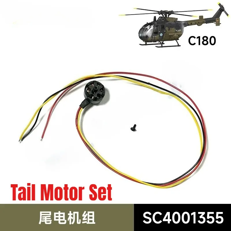RC ERA C180 BO-105 RC Helicopter Spare Parts Fuselage Rotor Head Connecting Rod Servo Motor Landing Gear Tail Rotor Receiver