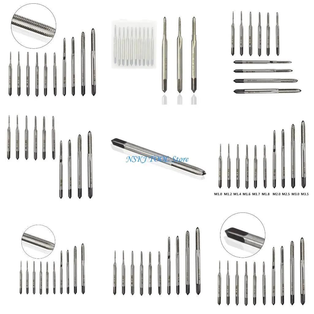 

L8RC High Speed Steel Machine Tap Set For Workshop Repairs And Metal Fabrication Task