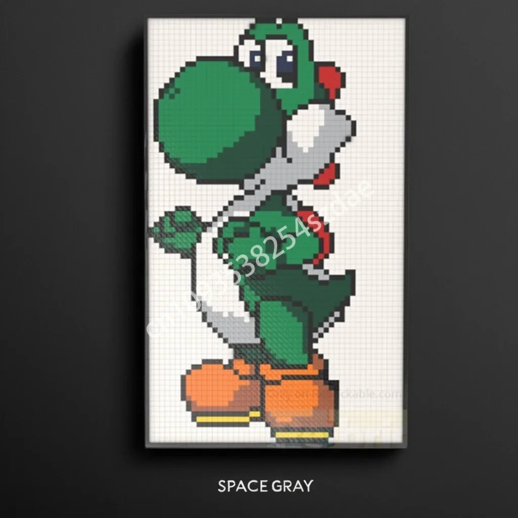 

4037pcs MOC Yoshies Wall Picture Building Blocks Hands-on ability up Solve the problem up creativity Christmas toy Gift