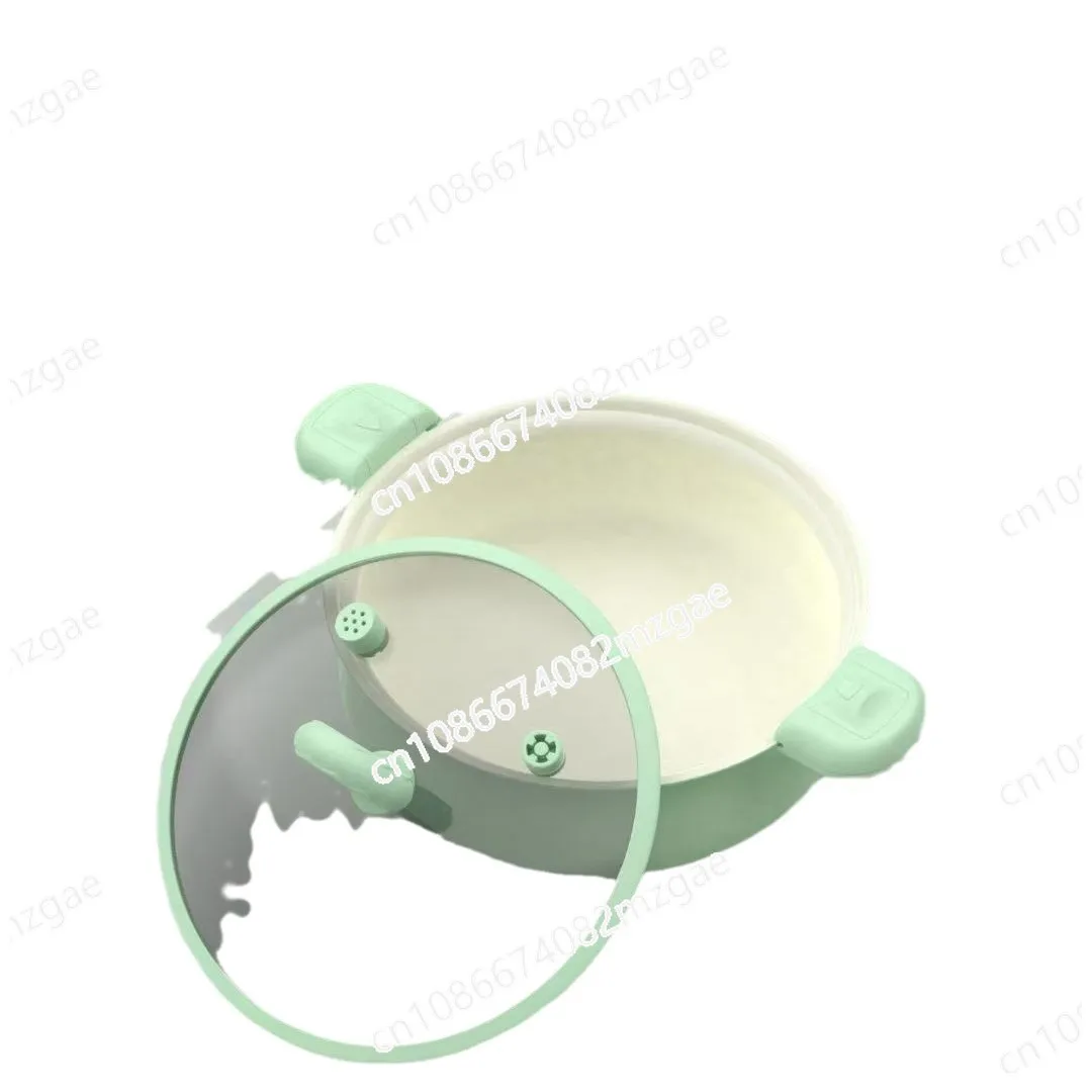 

New enamel micro-low pressure pot household large-capacity stew stew soup non-stick pot