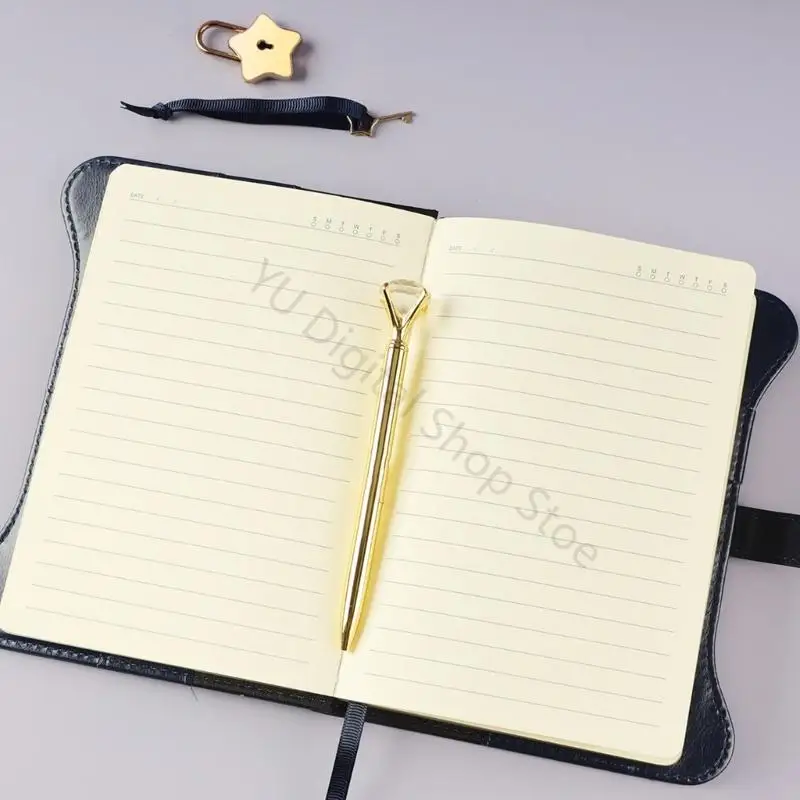 96ba-lockable-pu-leather-diary-notebook-with-360-pages-ribbon-bookmarks-travel-journal-for-daily-journaling-note-taking