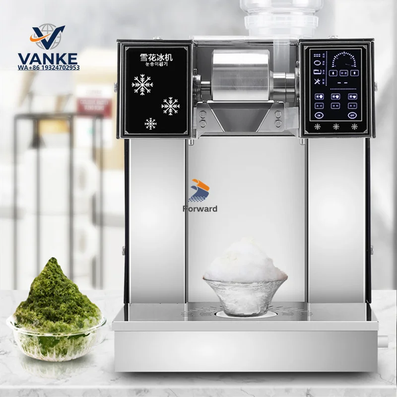 Mini Snow Ice Maker Shaver Machine Europe Snowflake Ice Machin e Korea Bingsu M achine Snowflake Ice Shaving M achine