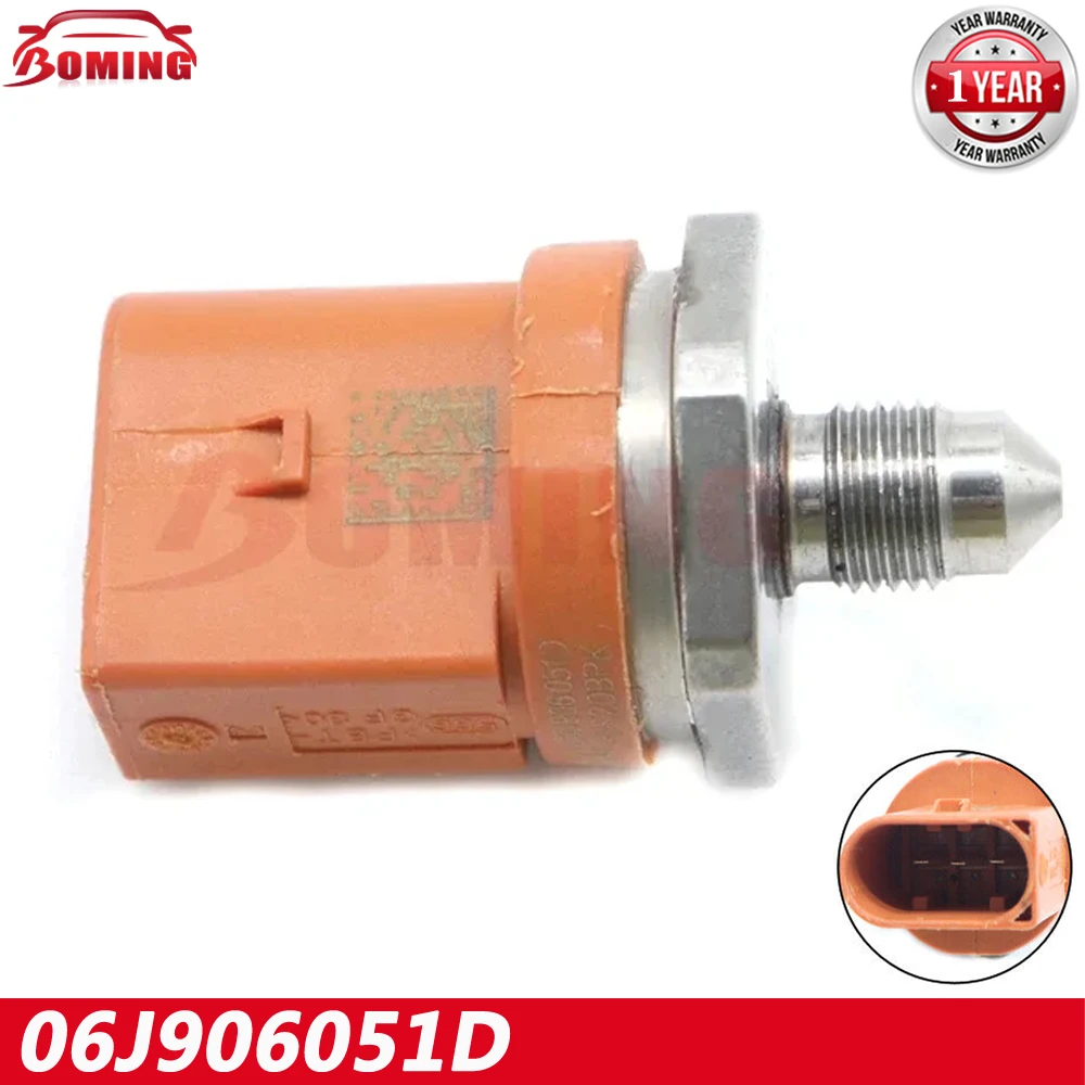 Car Fuel Pressure Sensor 06J906051D Fits For Audi A3 A4 A5 Seat For Volkswagen Golf Jetta Passat Tiguan