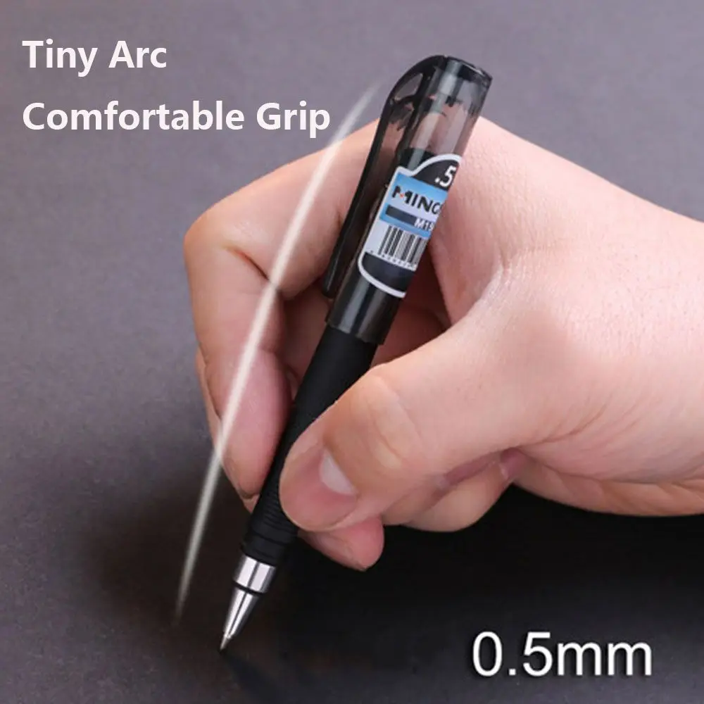 5PCS Large Capacity Portable 0.5mm Mini Pocket Pen Ultra Gel Pen